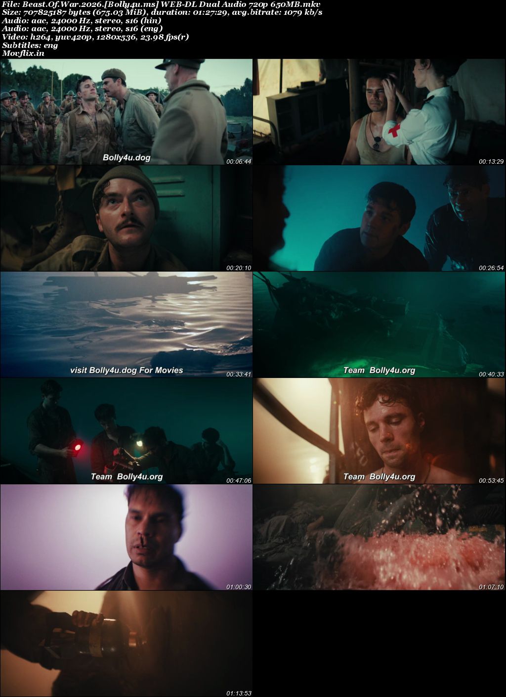 Beast Of War 2026 WEB-DL Hindi Dual Audio ORG Full Movie Download 1080p 720p 480p