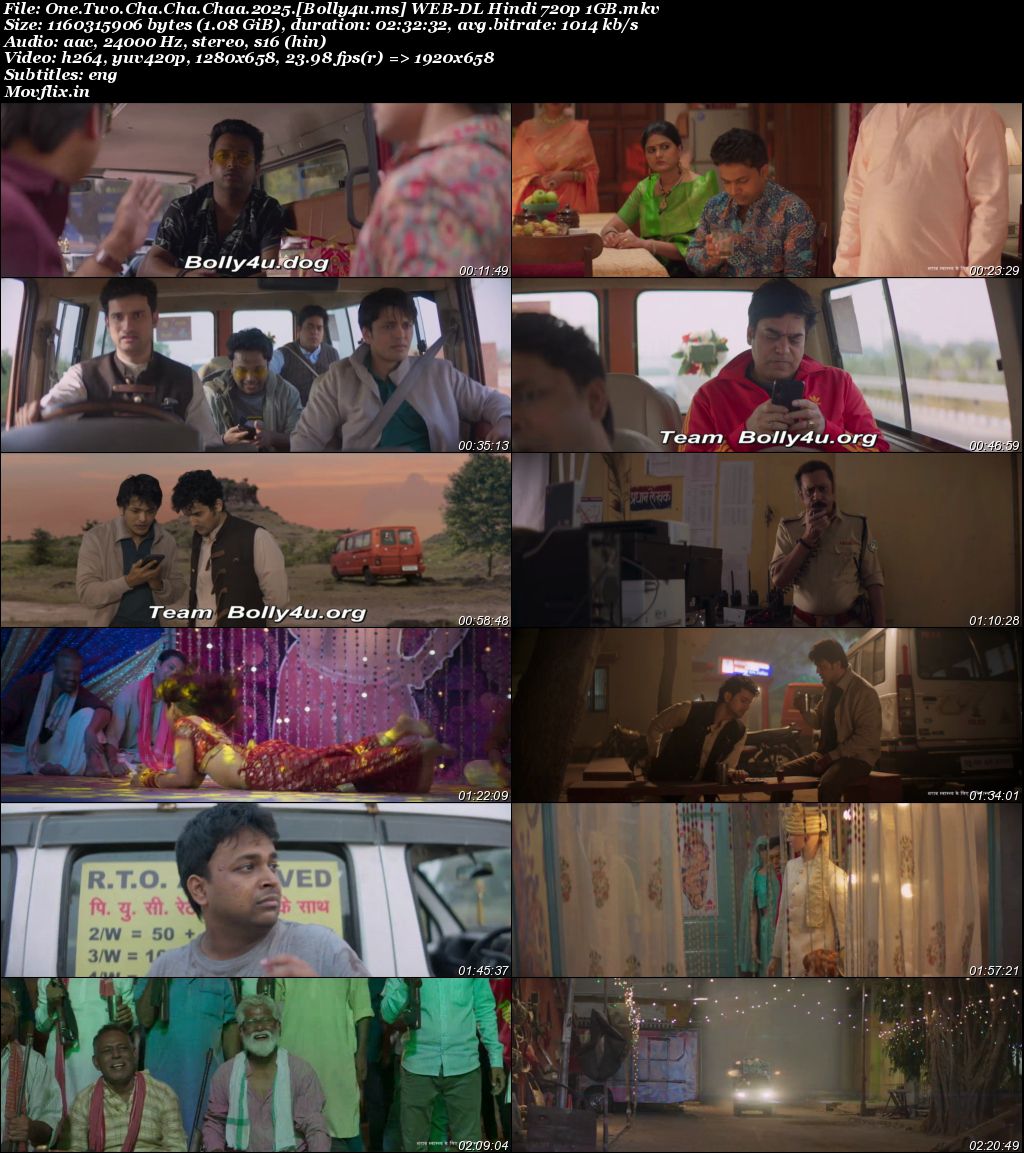 One Two Cha Cha Chaa 2025 WEB-DL Hindi Full Movie Download 1080p 720p 480p