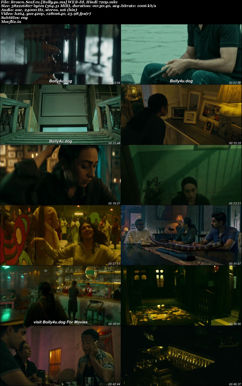 Brown 2026 WEBRip Hindi S01 Complete Download 720p  480p