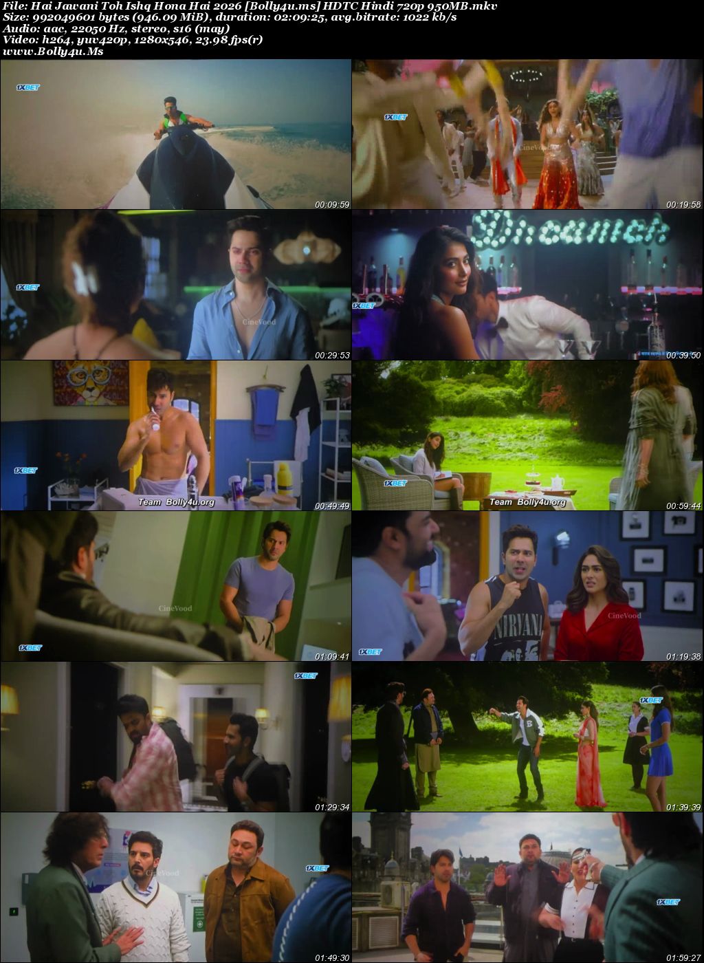 Hai Jawani Toh Ishq Hona Hai 2026 HDTC Hindi Full Movie Download 1080p  720p  480p