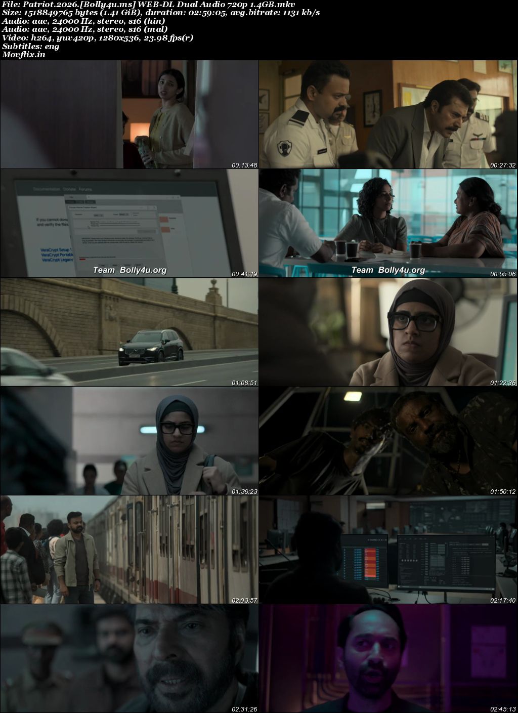 Patriot 2026 WEB-DL UNCUT Hindi Dual Audio ORG Full Movie Download 1080p  720p  480p