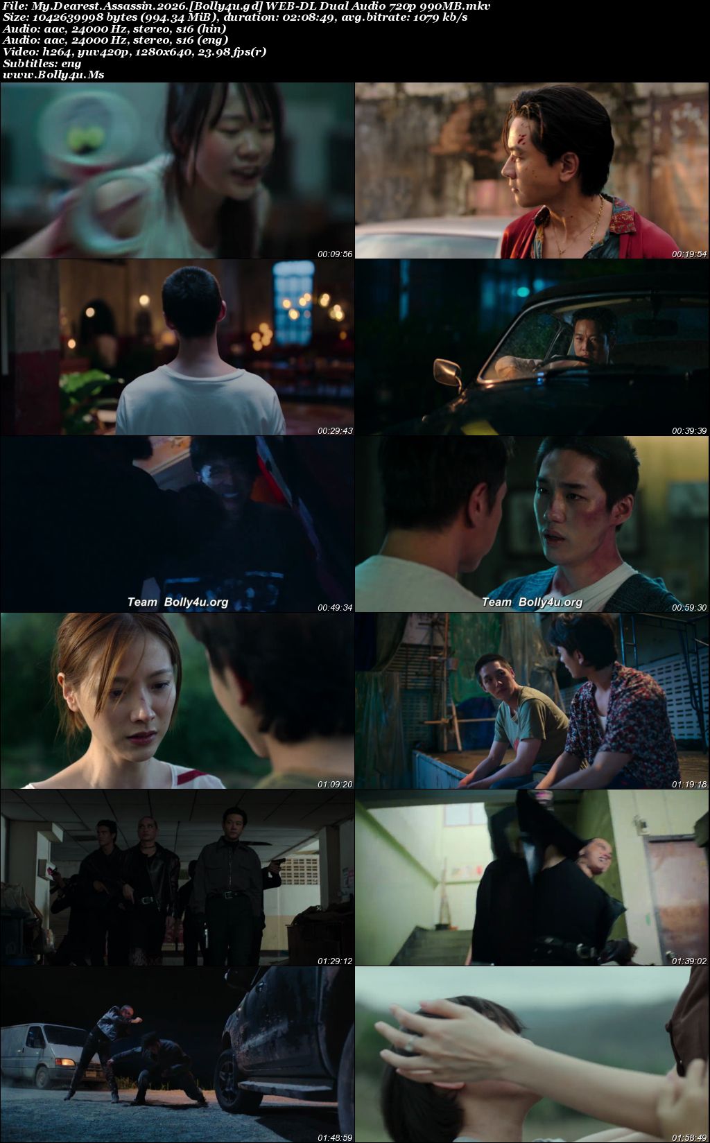 My Dearest Assassin 2026 WEB-DL Hindi Dual Audio ORG Full Movie Download 1080p  720p  480p