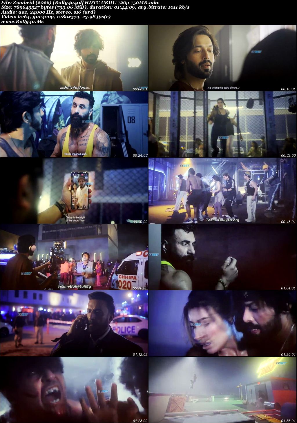Zombeid 2026 HDTC Urdu Full Movie Download 1080p  720p  480p