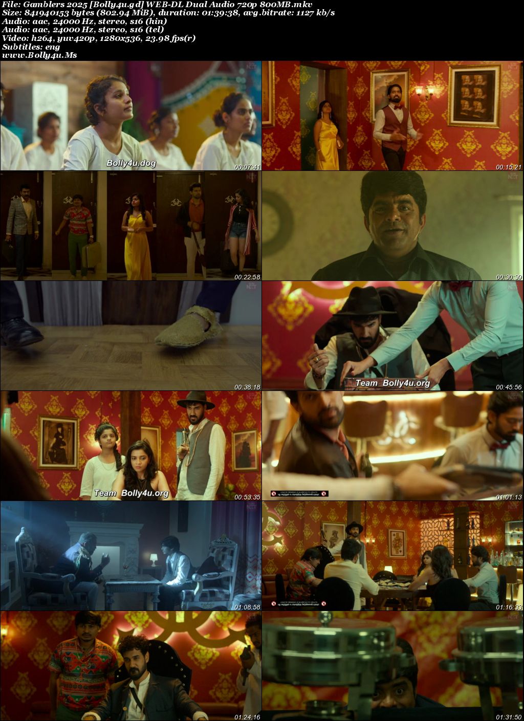 Gamblers 2025 WEB-DL UNCUT Hindi Dual Audio ORG Full Movie Download 1080p  720p  480p
