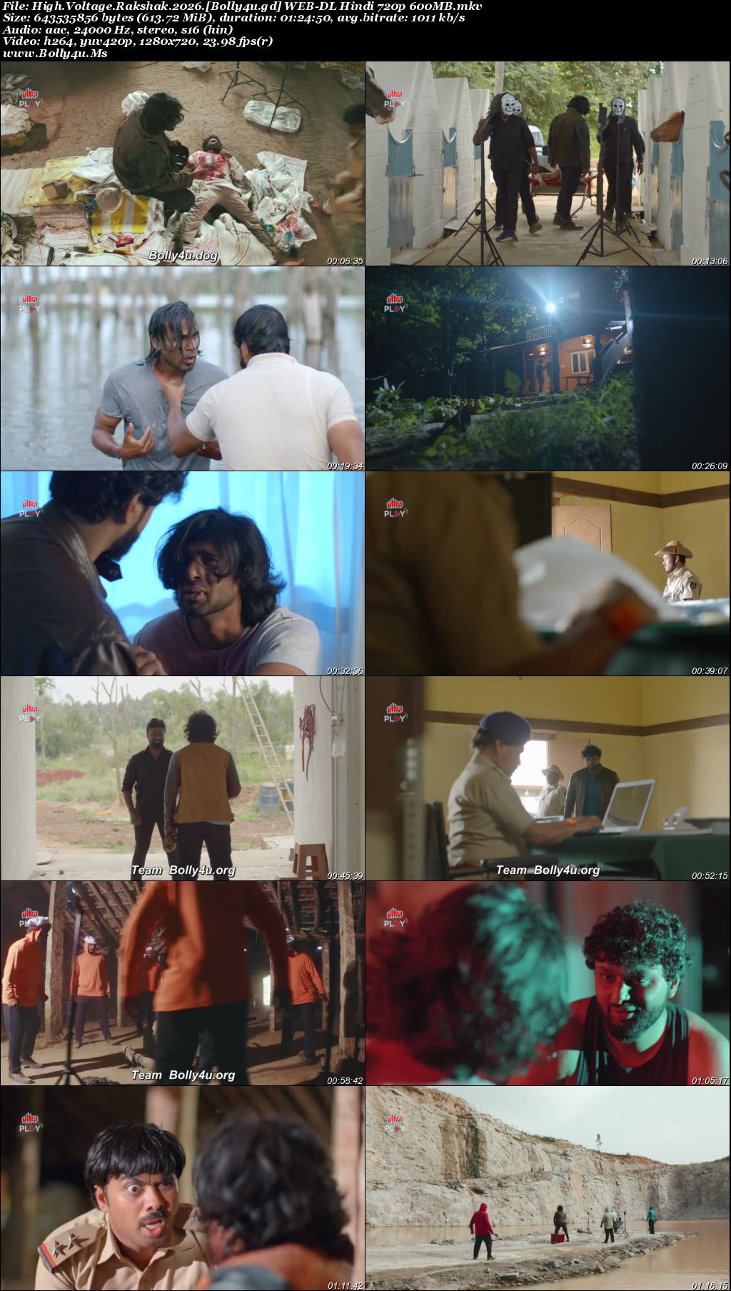 High Voltage Rakshak 2026 WEB-DL Hindi Dubbed ORG Full Movie Download 1080p  720p  480p