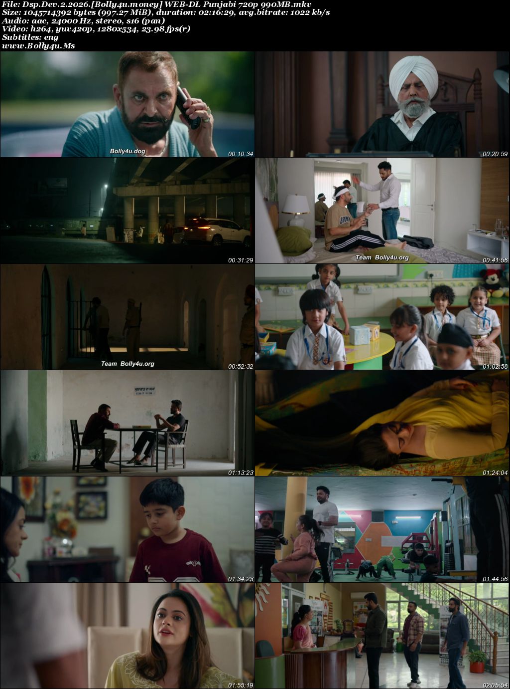 DSP Dev 2 2026 WEB-DL Punjabi Full Movie Download 1080p  720p  480p