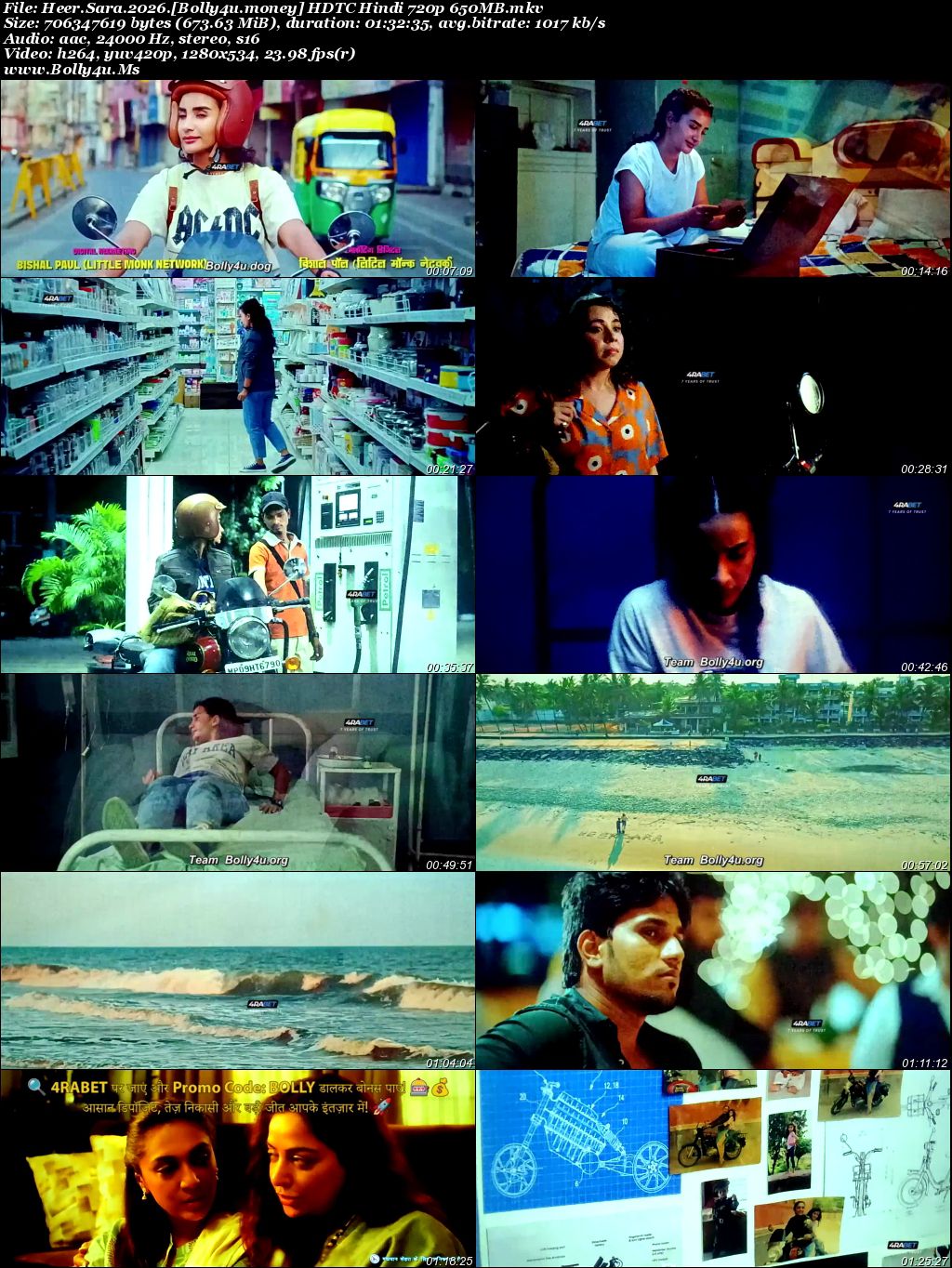 Heer Sara 2026 HDTC Hindi Full Movie Download 1080p  720p  480p