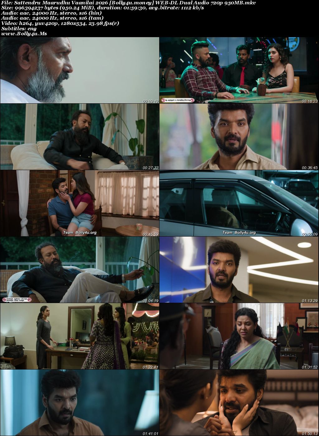 Sattendru Maarudhu Vaanilai 2026 WEB-DL UNCUT Hindi Dual Audio ORG Full Movie Download 1080p  720p  480p