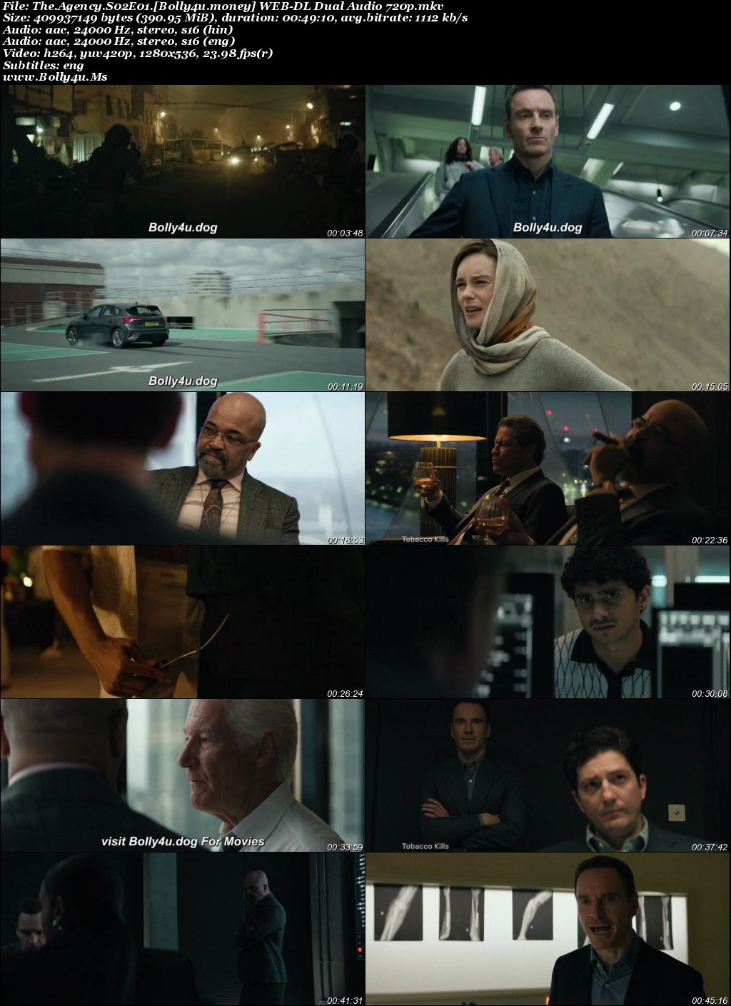 The Agency 2026 WEB-DL Hindi Dual Audio ORG S02 Complete Download 720p  480p