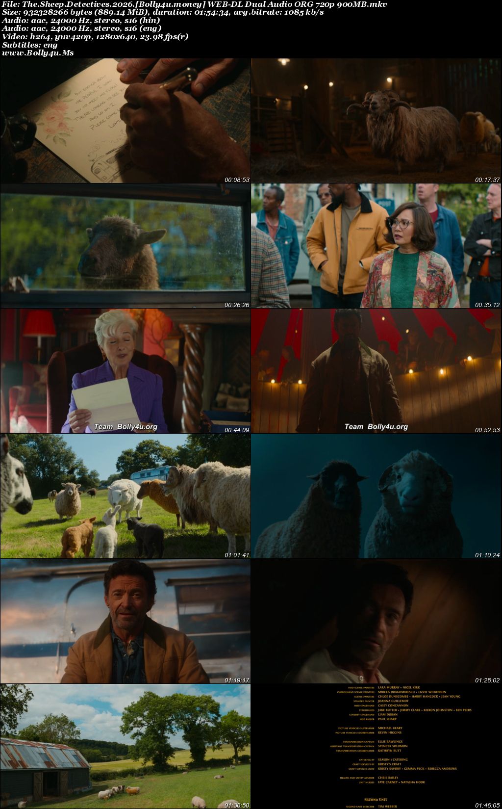 The Sheep Detectives 2026 WEB-DL Hindi Dual Audio ORG Full Movie Download 1080p  720p  480p