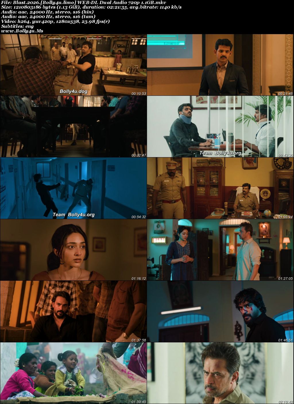 Blast 2026 WEB-DL UNCUT Hindi Dual Audio ORG Full Movie Download 1080p  720p  480p