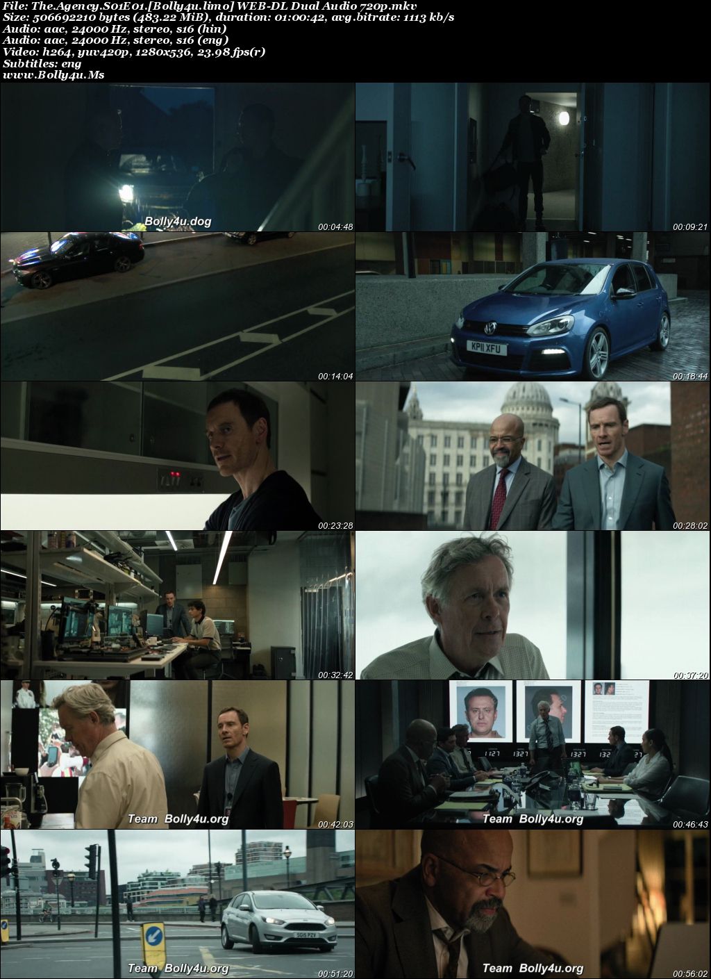 The Agency 2024 WEB-DL Hindi Dual Audio ORG S01 Complete Download 720p  480p