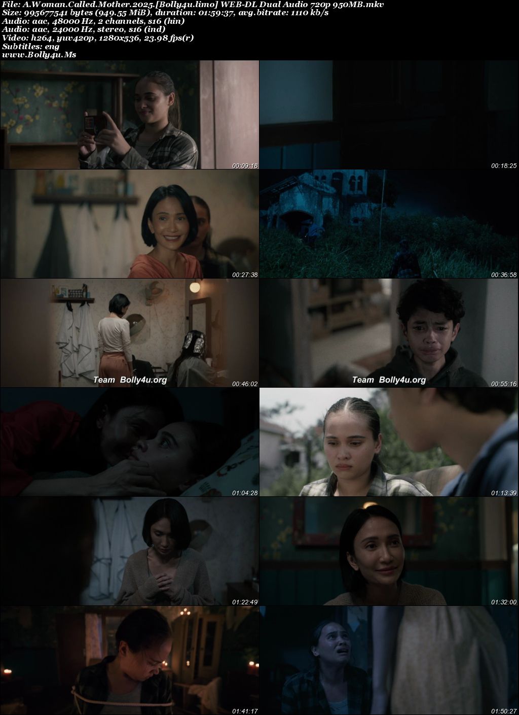 A Woman Called Mother 2025 WEB-DL Hindi Dual Audio ORG Full Movie Download 1080p  720p  480p