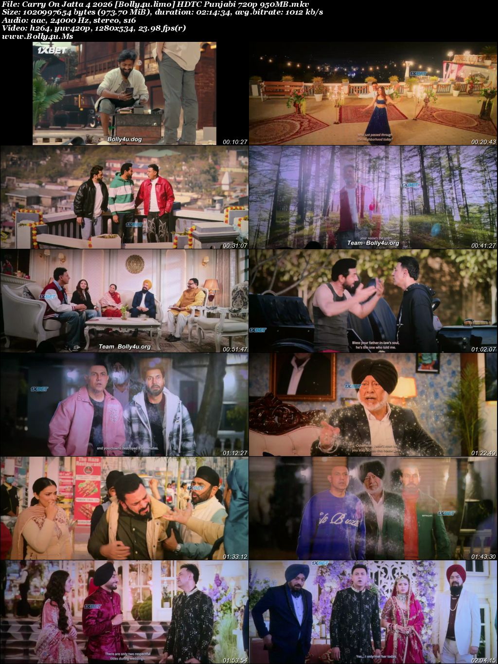 Carry on Jatta 4 2026 HDTC Punjabi Full Movie Download 1080p  720p  480p