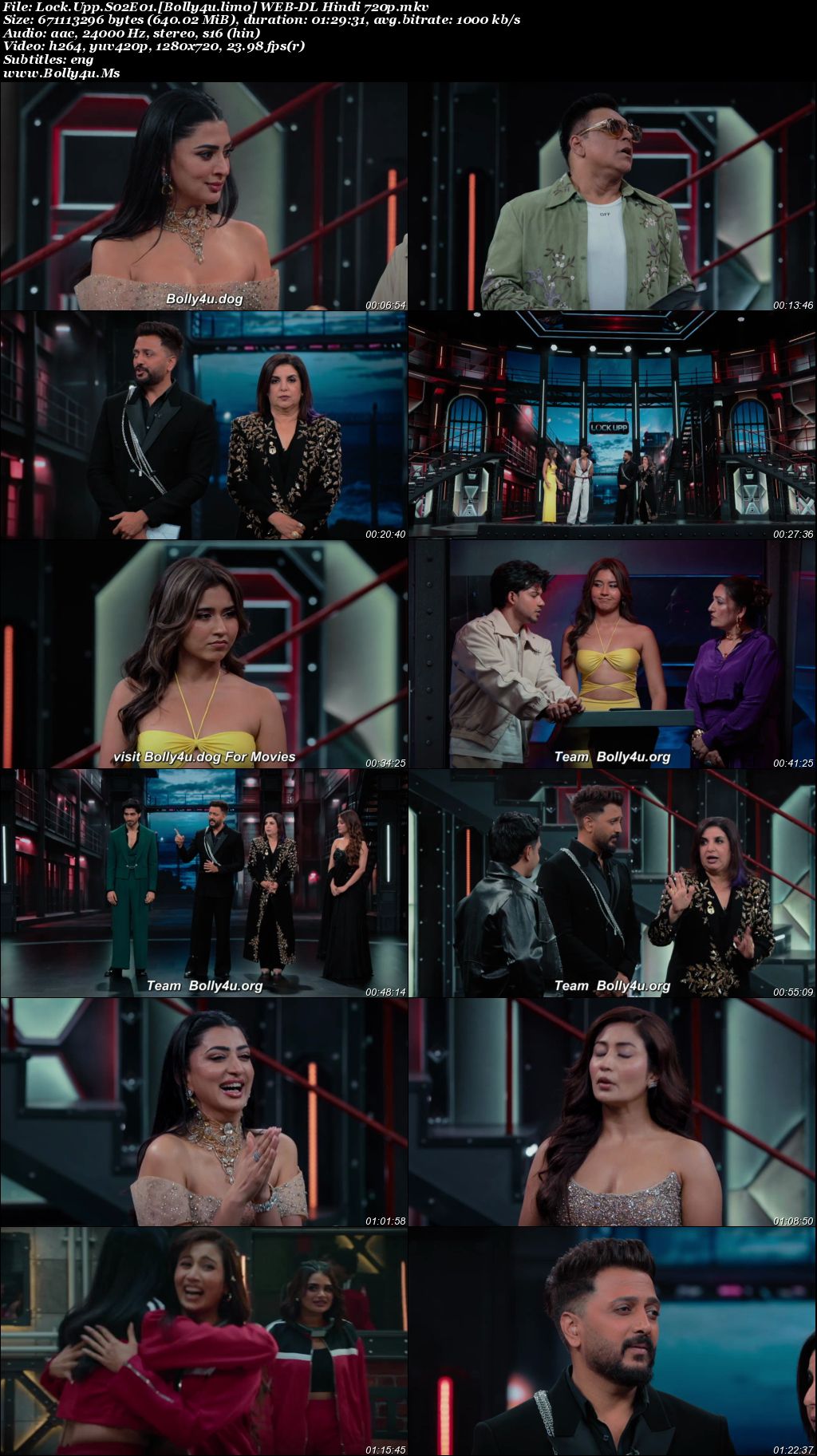 Lock Upp 2026 WEB-DL Hindi S02 Complete Download 720p