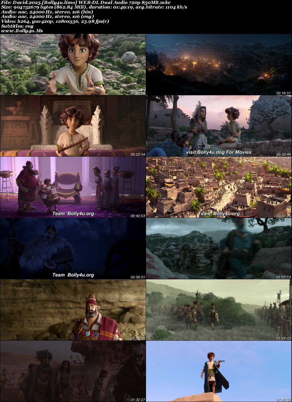David 2025 WEB-DL Hindi Dual Audio ORG Full Movie Download 1080p  720p  480p