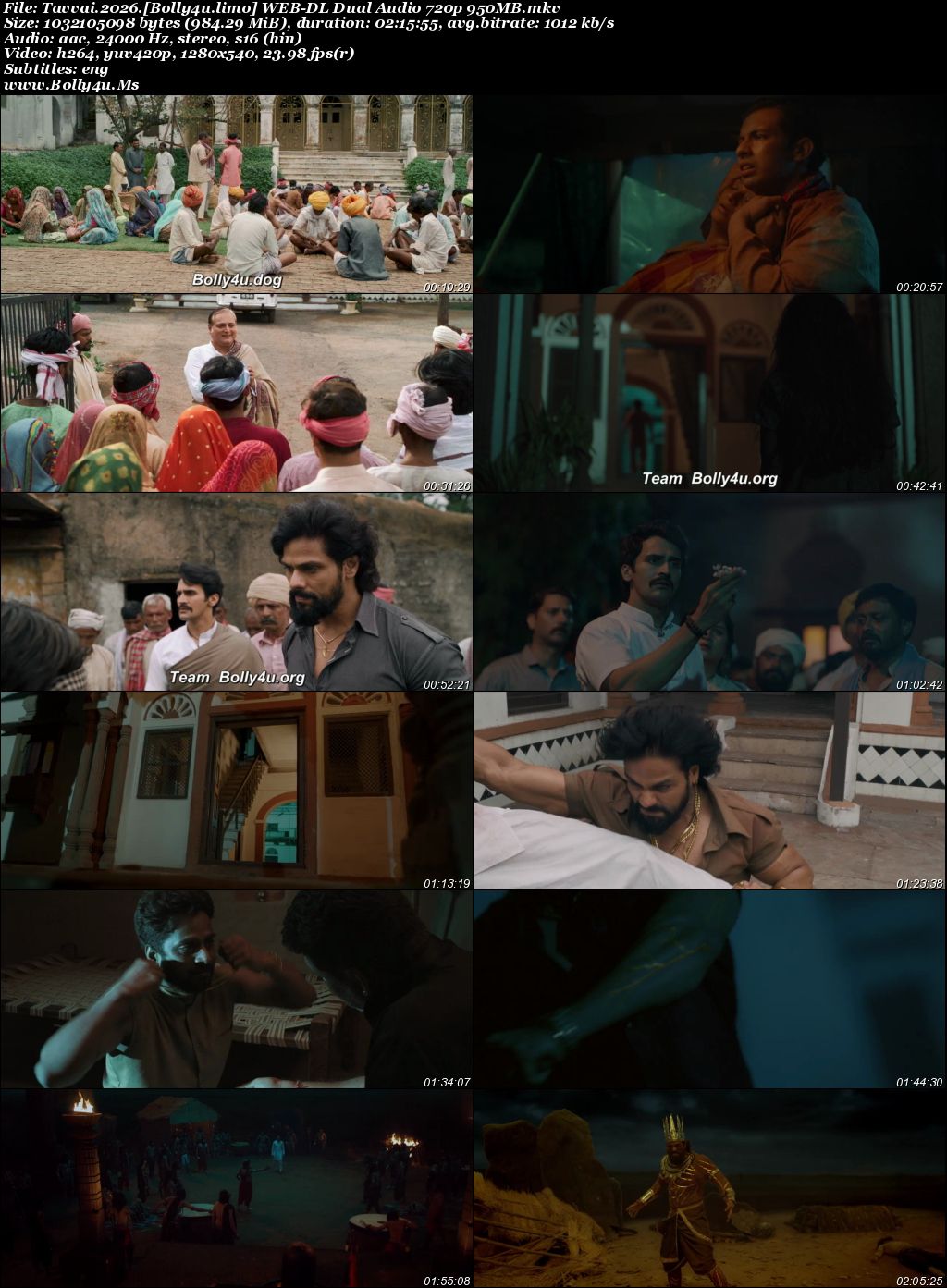 Tavvai 2026 WEB-DL Hindi Full Movie Download 1080p  720p  480p