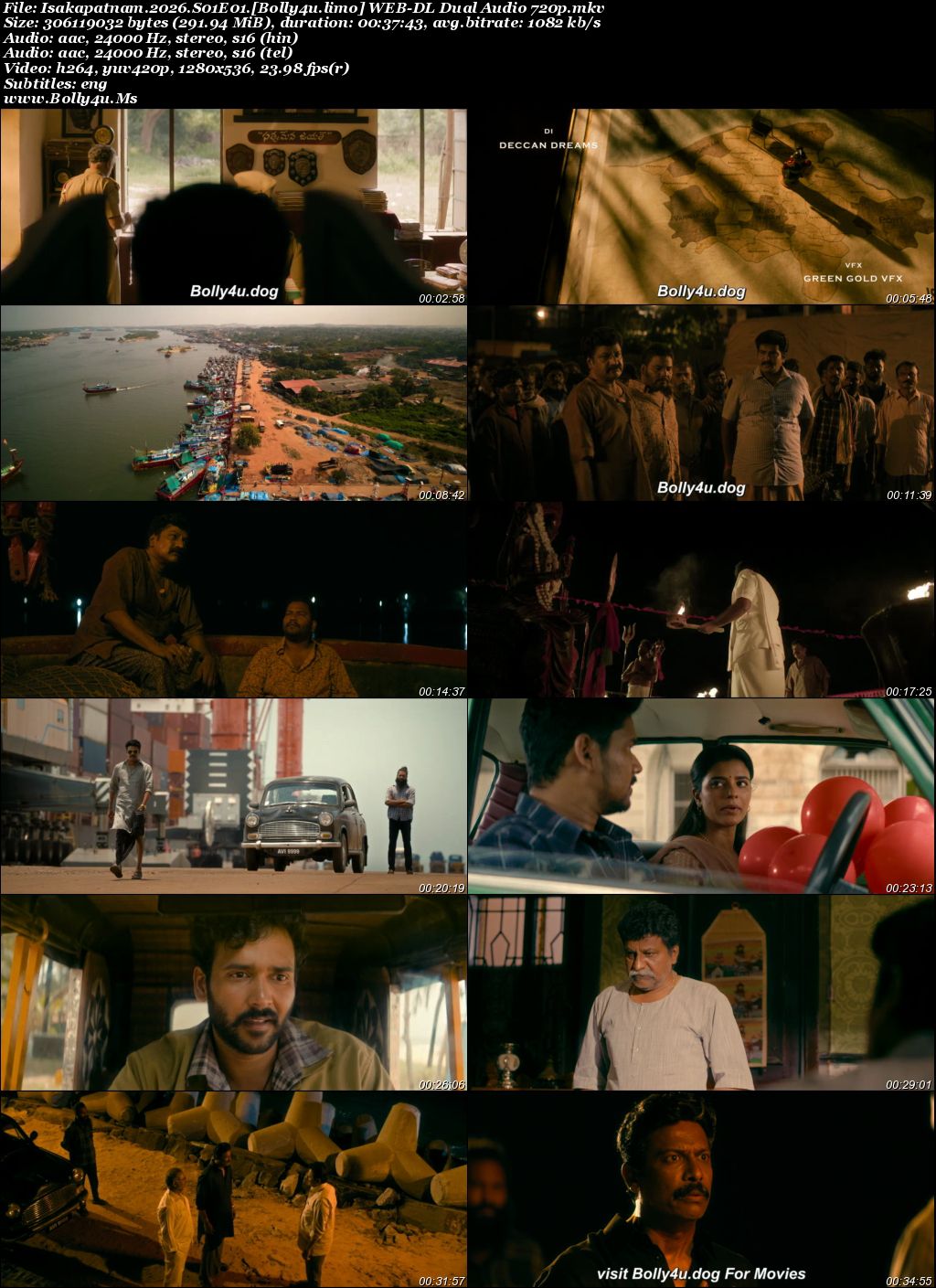 Isakapatnam 2026 WEB-DL Hindi Dual Audio ORG S01 Complete Download 720p  480p