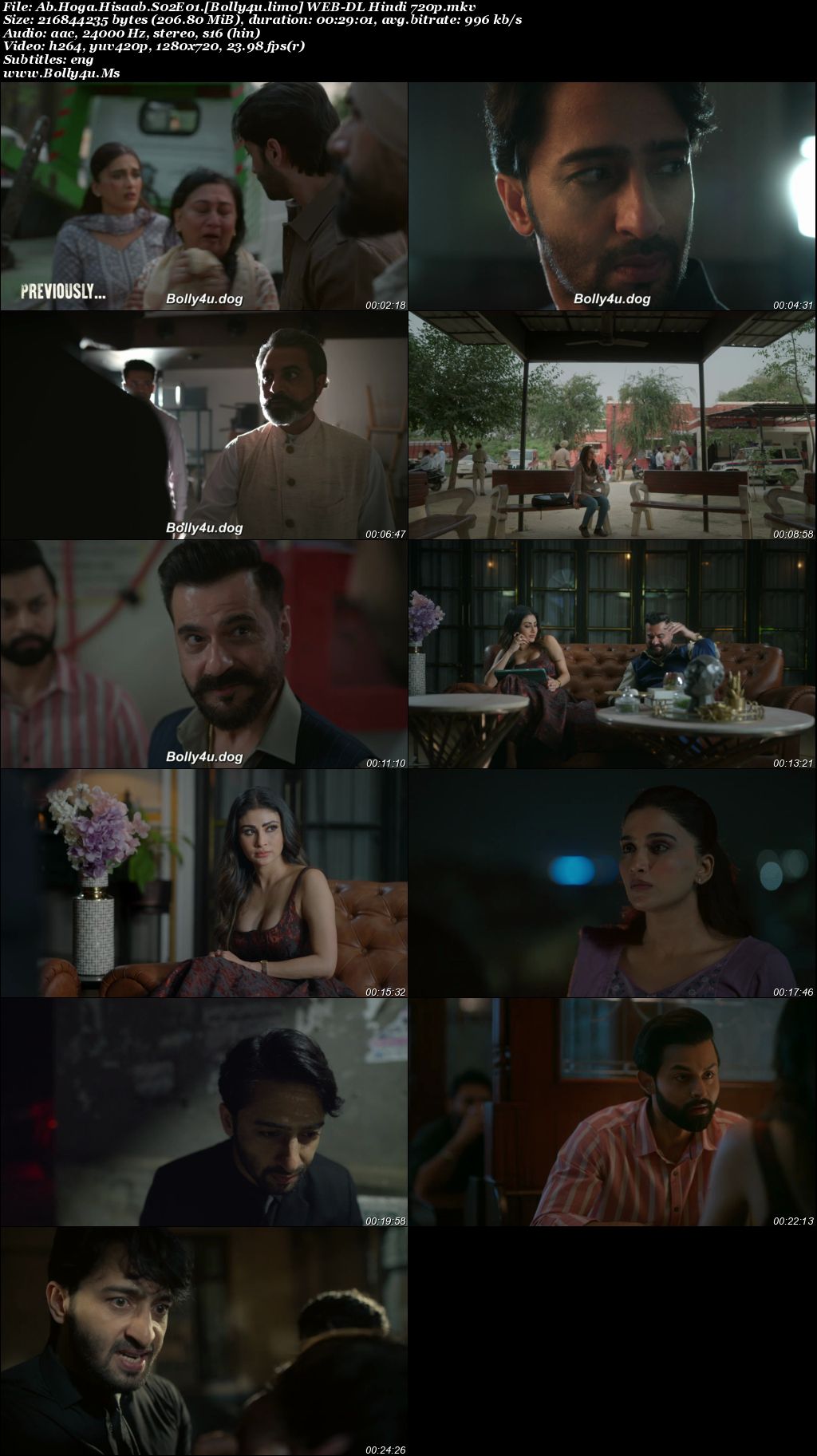 Ab Hoga Hisaab 2026 WEB-DL Hindi S02 Complete Download 720p  480p
