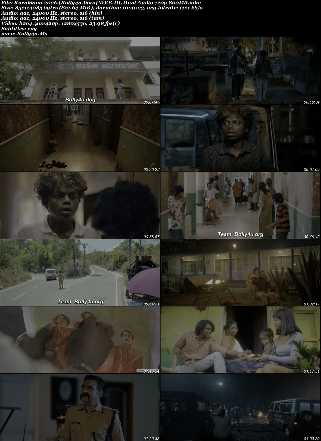 Karakkam 2026 WEB-DL UNCUT Hindi Dual Audio ORG Full Movie Download 1080p  720p  480p