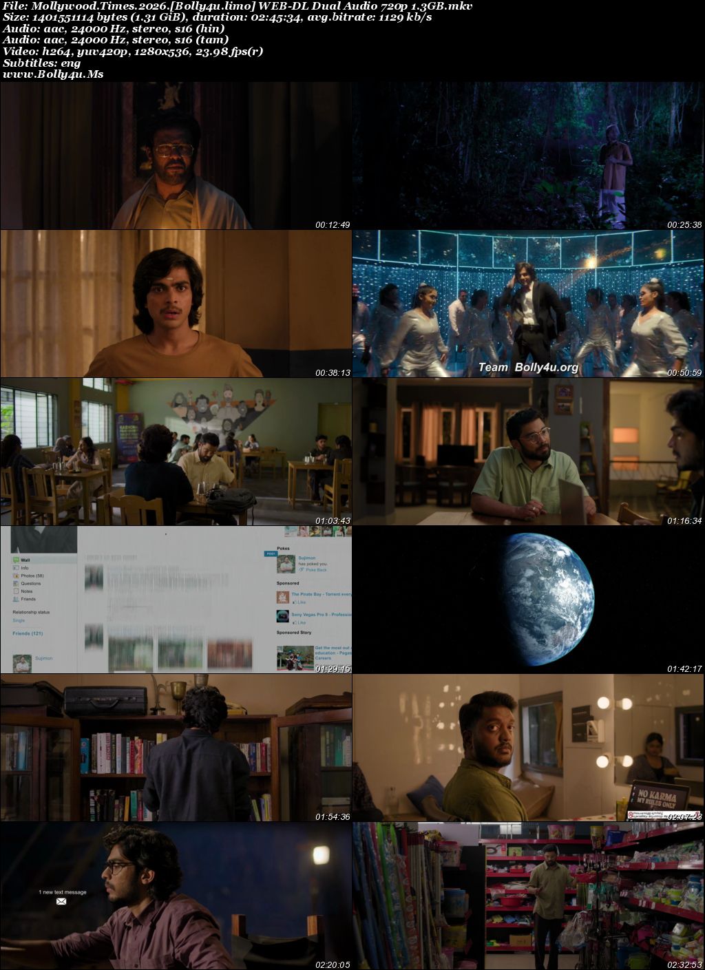 Mollywood Times 2026 WEB-DL UNCUT Hindi Dual Audio ORG Full Movie Download 1080p  720p  480p