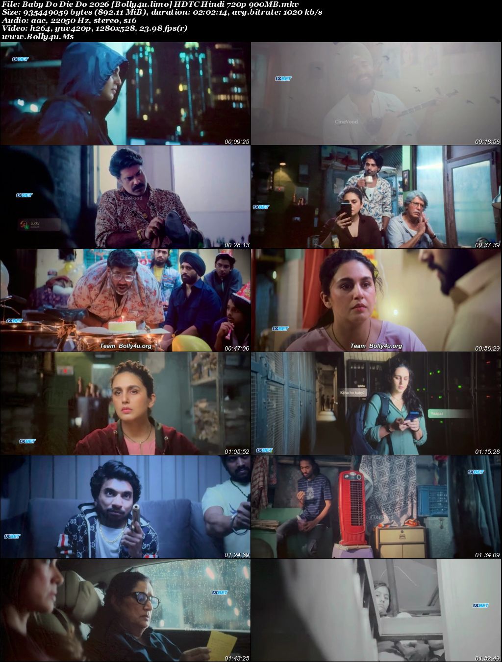 Baby Do Die Do 2026 HDTC Hindi Full Movie Download 1080p  720p  480p