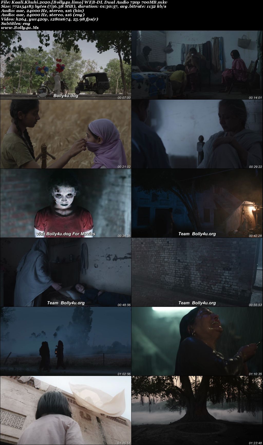 Kaali Khuhi 2020 WEB-DL HIndi Dual Audio ORG Full Movie Download 1080p  720p  480p