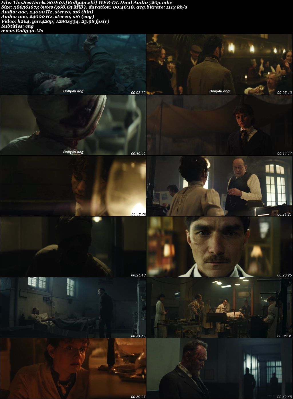 The Sentinels 2025 WEB-DL Hindi Dual Audio ORG S01 Complete Download 720p  480p