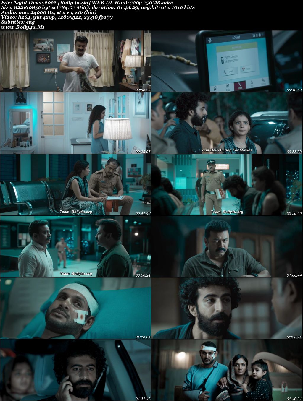 Night Drive 2022 WEB-DL Hindi Dubbed ORG Full Movie Download 1080p  720p  480p
