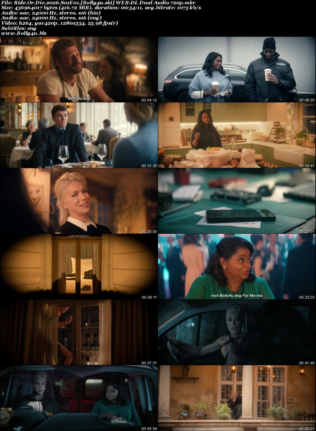Ride Or Die 2026 WEB-DL Hindi Dual Audio ORG S01 Complete Download 720p  480p