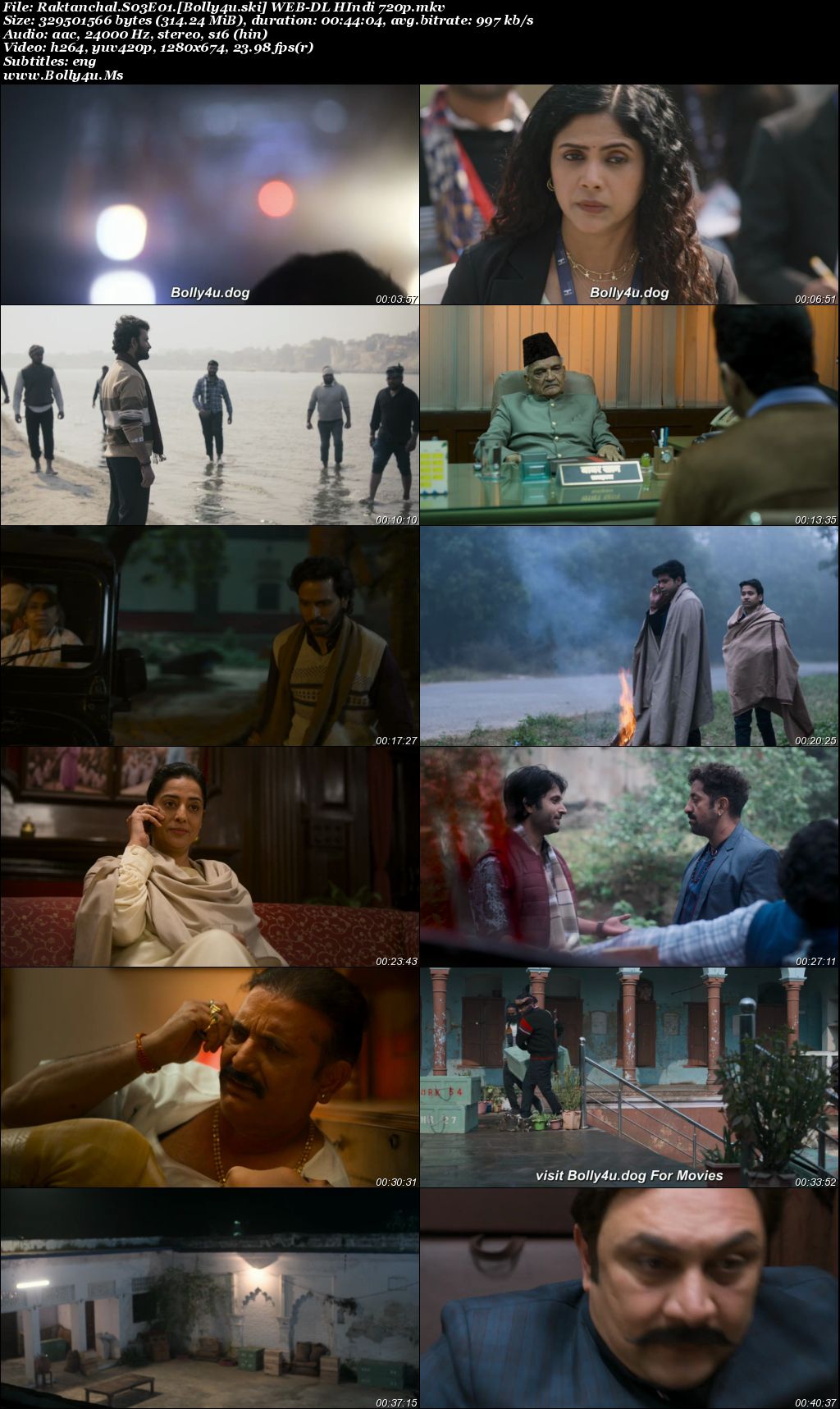Raktanchal 2026 WEB-DL Hindi S03 Complete Download 720p  480p