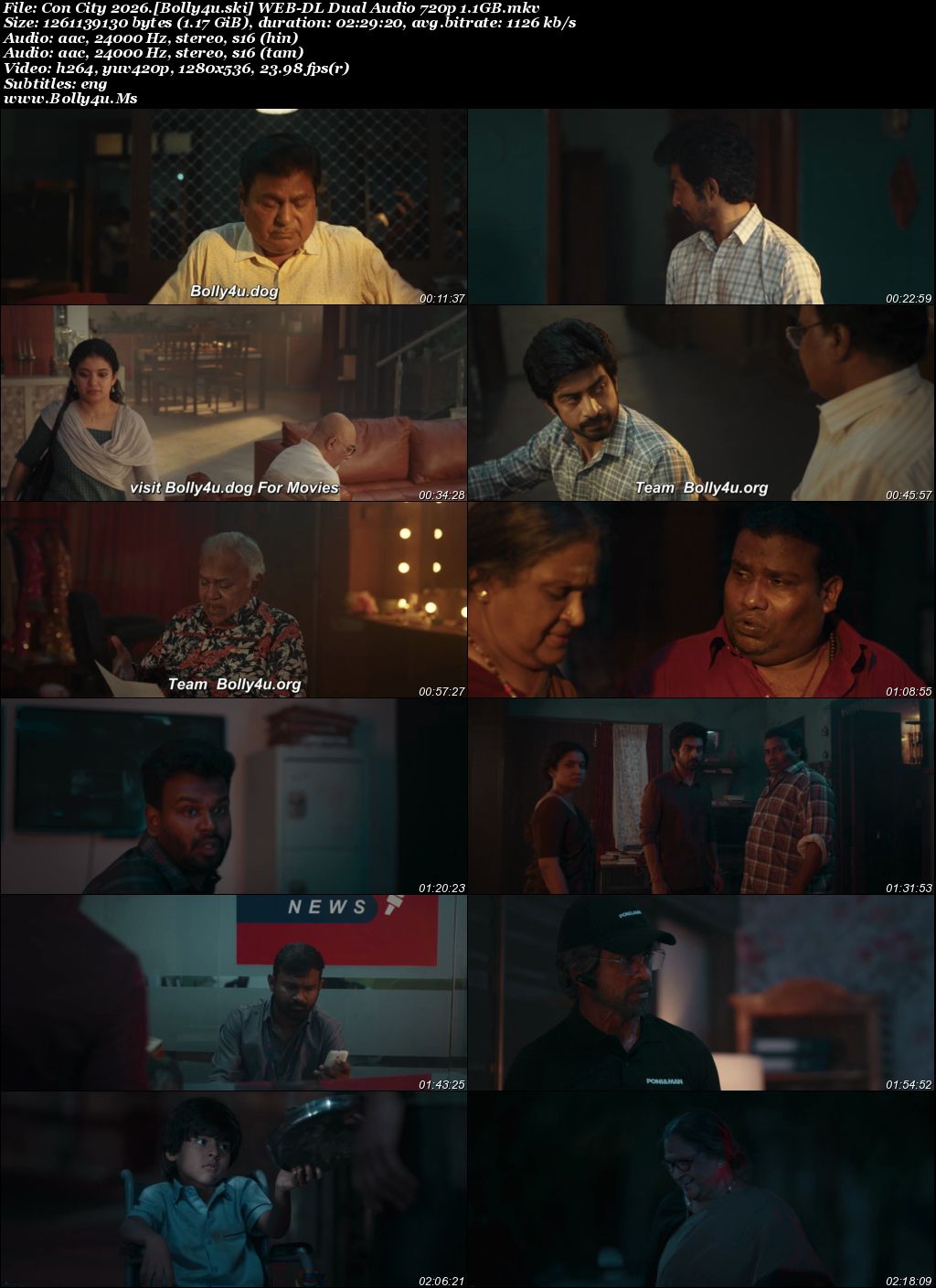 Con City 2026 WEB-DL UNCUT Hindi Dual Audio ORG Full Movie Download 1080p  720p  480p