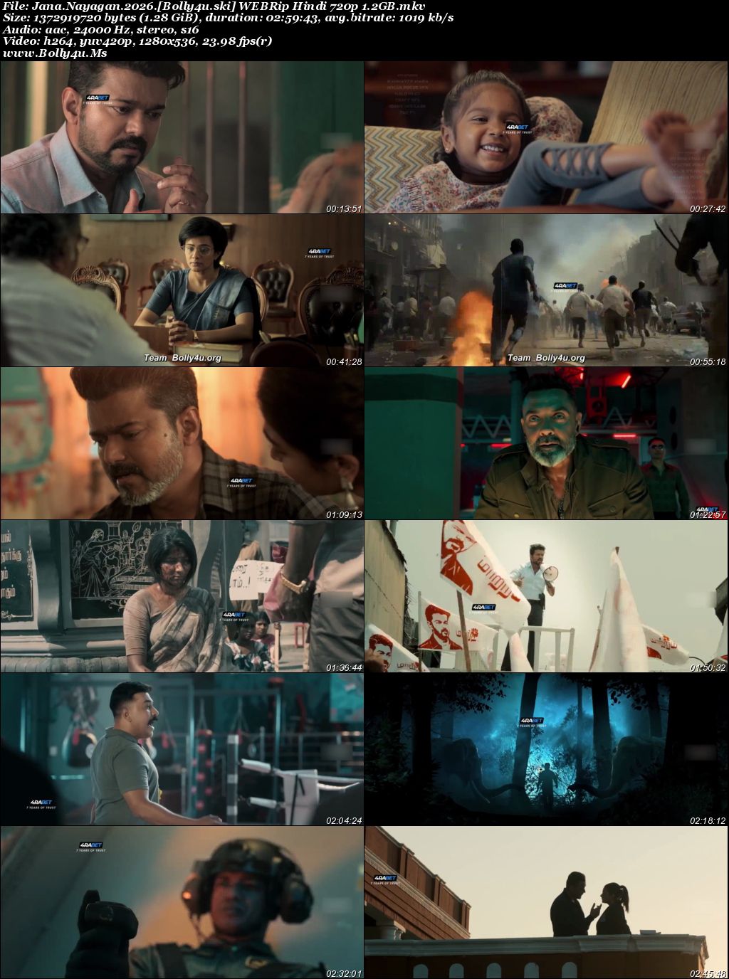 Jana Nayagan 2026 WEBRip Hindi Dubbed Full Movie Download 1080p  720p  480p