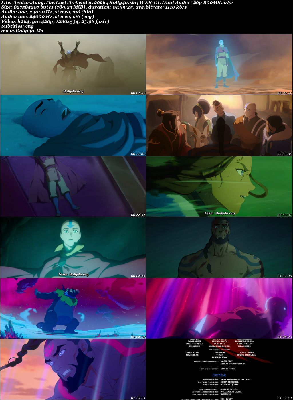 Avatar Aang The Last Airbender 2026 WEB-DL Hindi Dual Audio ORG Full Movie Download 1080p  720p  480p