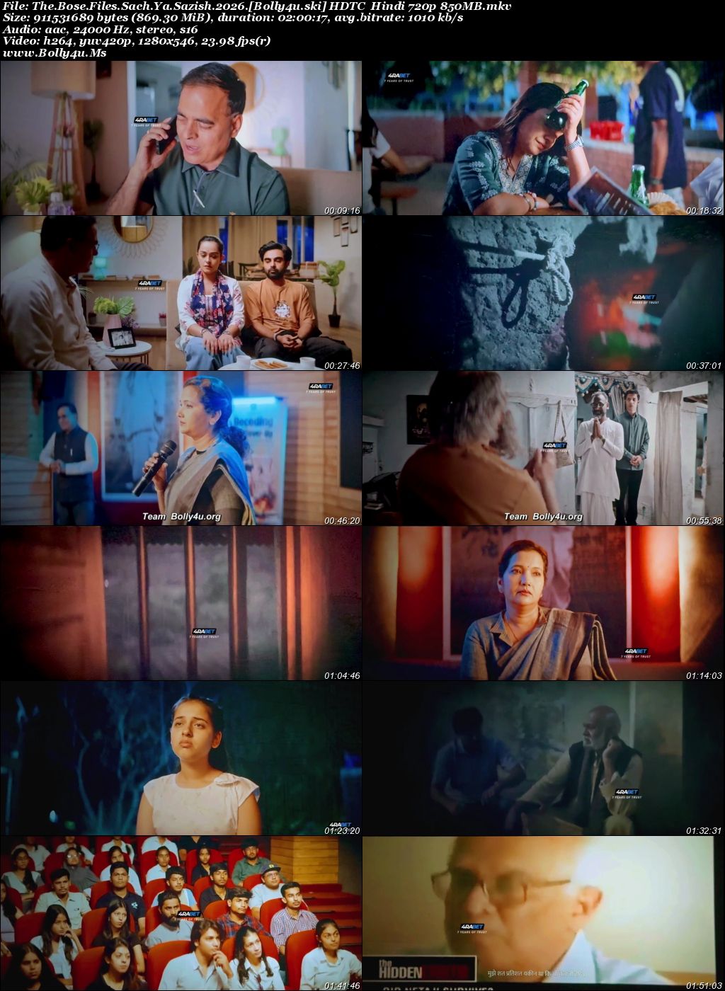 The Bose Files Sach Ya Sazish 2026 HDTC Hindi Full Movie Download 1080p 720p 480p The Bose Files Sach Ya Sazish 2026 HDTC Hindi Full Movie Download 1080p 720p 480p