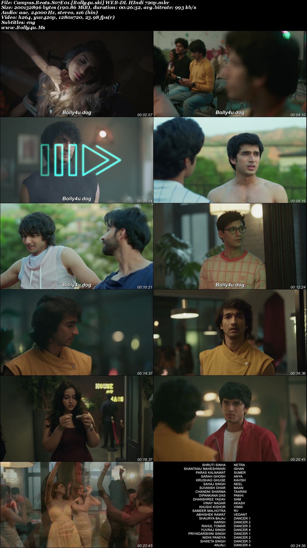 Campus Beats 2026 WEB-DL Hindi S07 Complete Download 720p  480p