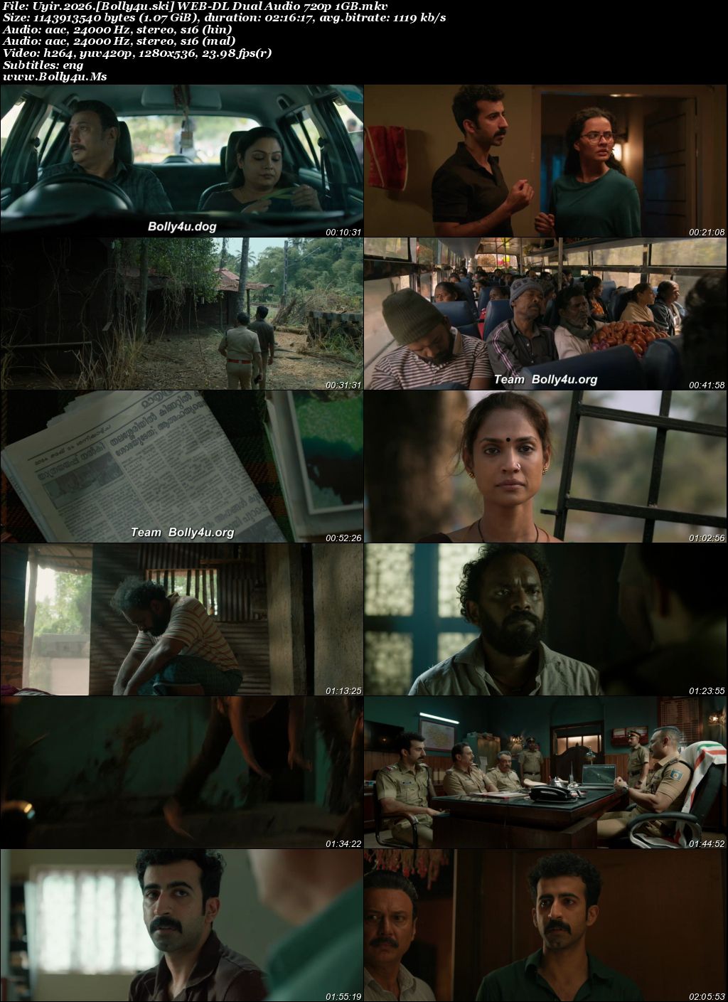 Uyir 2026 WEB-DL UNCUT Hindi Dual Audio ORG Full Movie Download 1080p  720p  480p