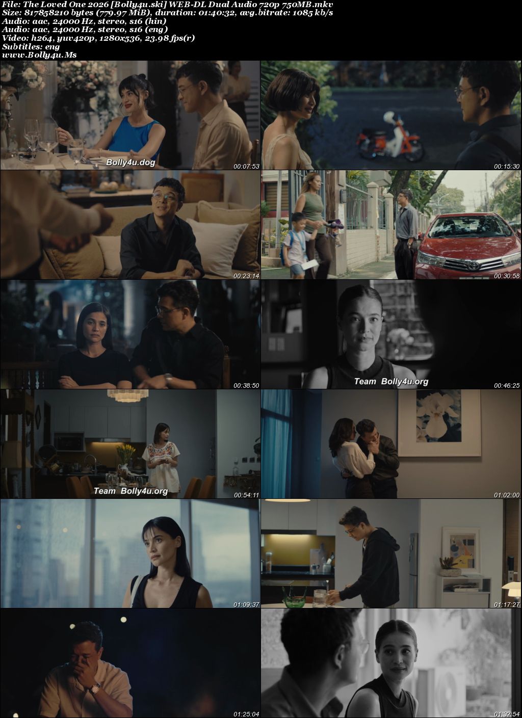 The Loved One 2026 WEB-DL Hindi Dual Audio ORG Full Movie Download 1080p  720p  480p