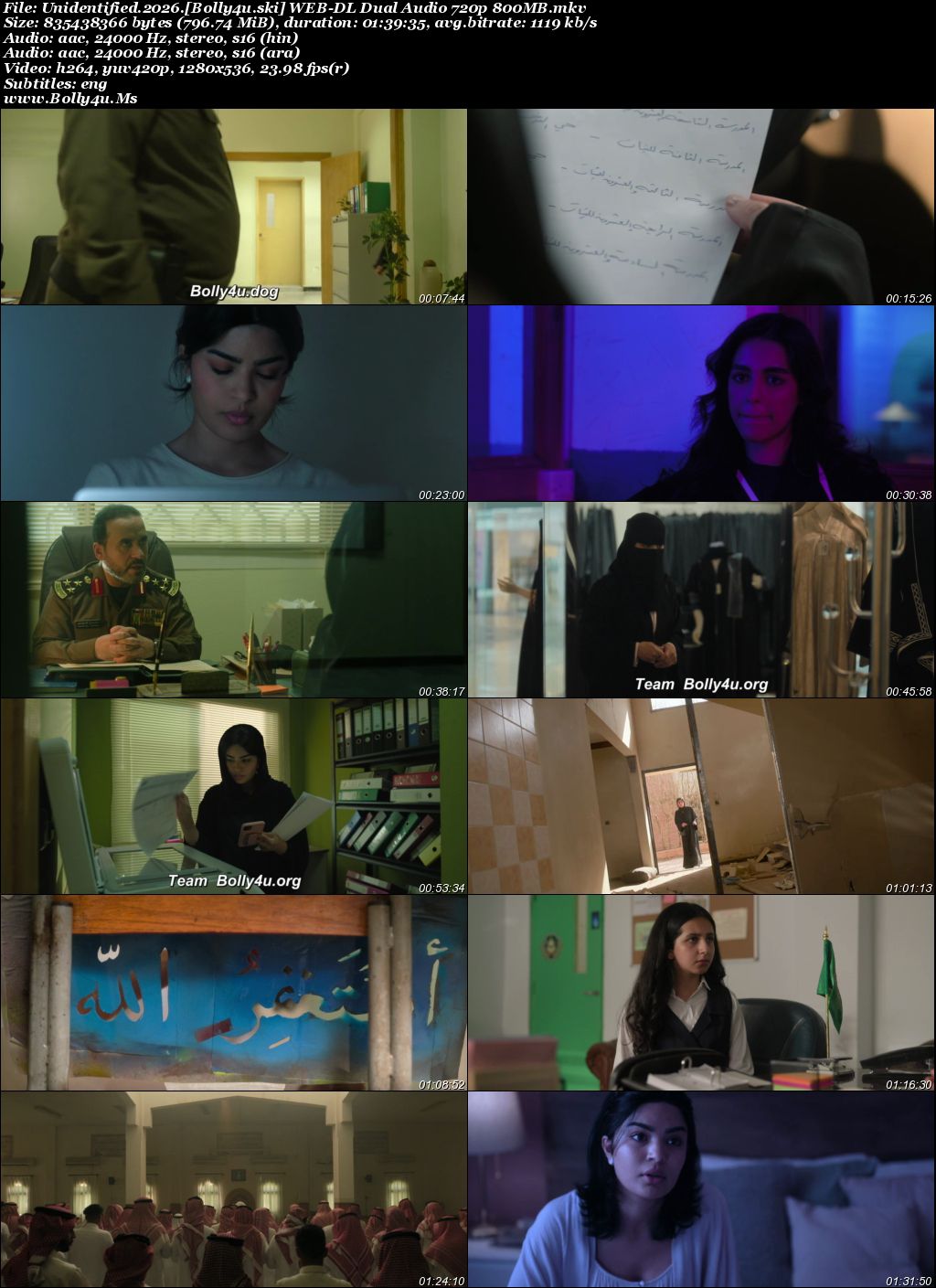 Unidentified 2026 WEB-DL Hindi Dual Audio ORG Full Movie Download 1080p  720p  480p