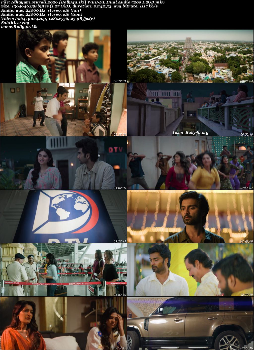 Idhayam Murali 2026 WEB-DL UNCUT Hindi Dual Audio ORG Full Movie Download 1080p  720p  480p