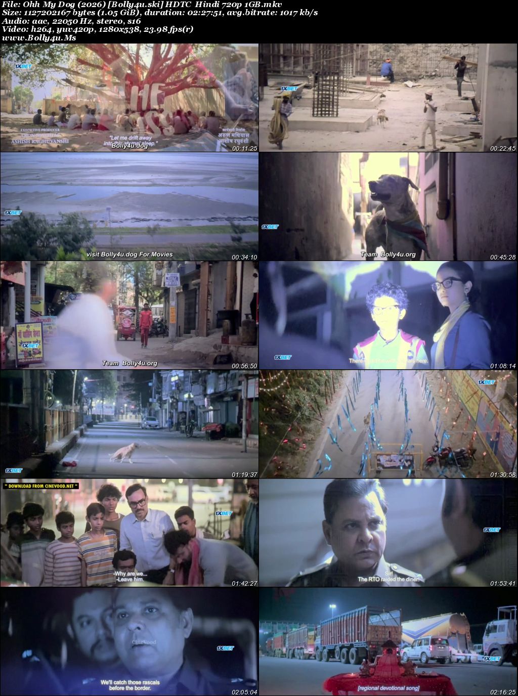 Ohh My Dog 2026 HDTC Hindi Full Movie Download 1080p  720p  480p