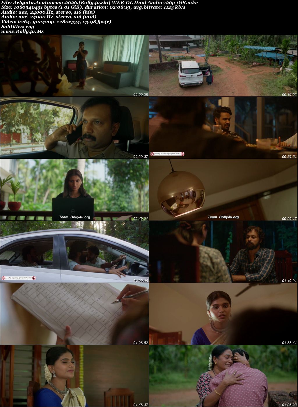 Achyuta Avataaram 2026 WEB-DL UNCUT Hindi Dual Audio ORG Full Movie Download 1080p  720p  480p