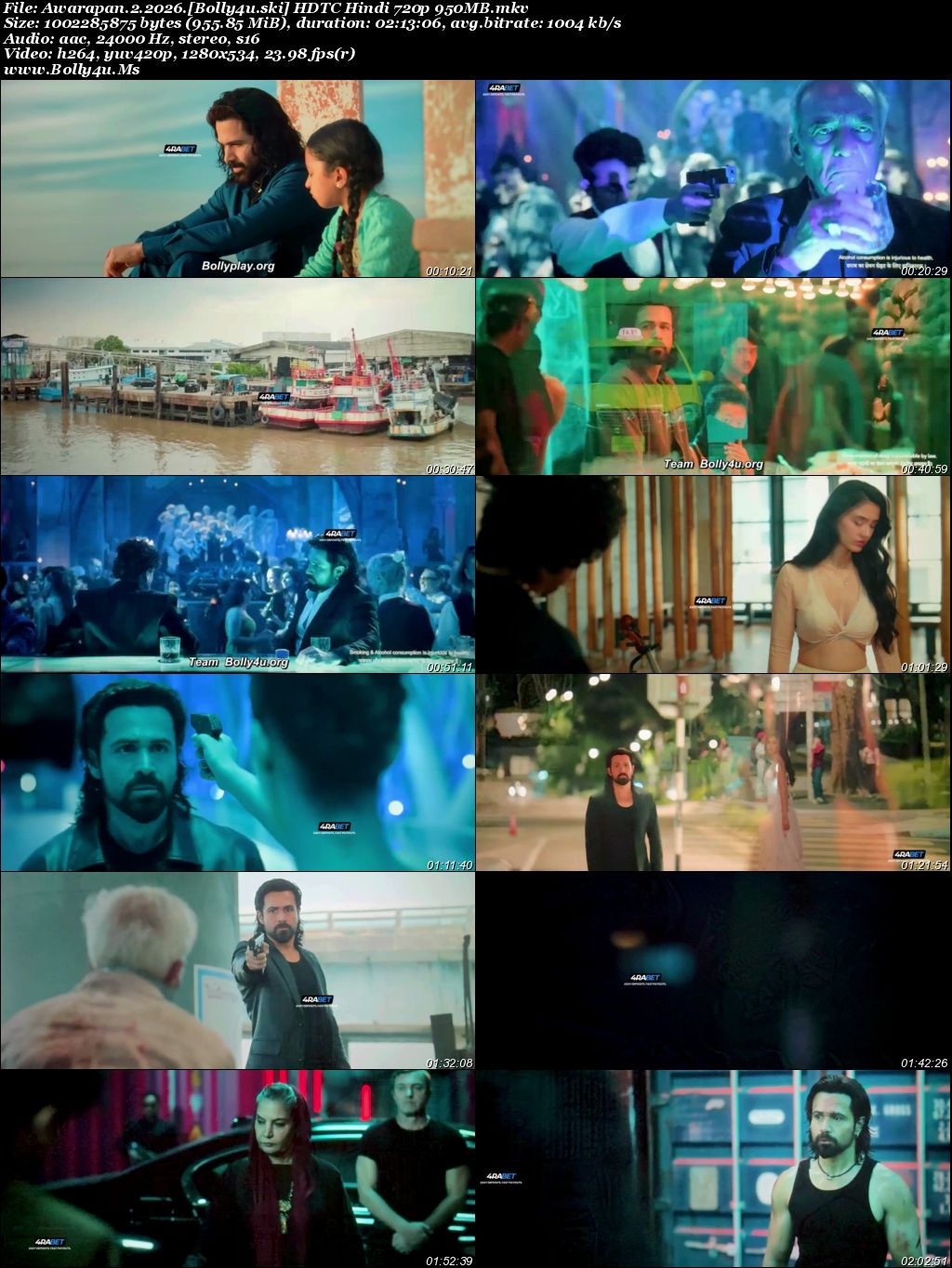 Awarapan 2 2026 HDTC Hindi Full Movie Download 1080p  720p  480p