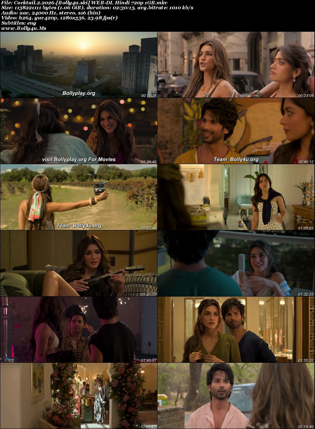 Cocktail 2 2026 WEB-DL Hindi Full Movie Download 1080p  720p  480p