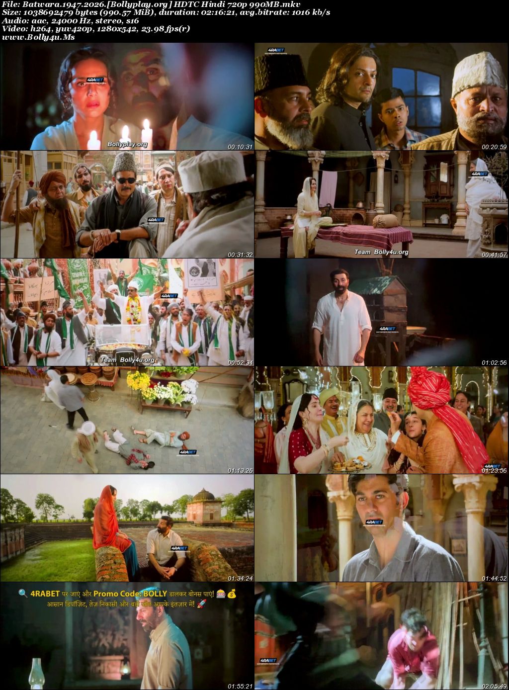 Batwara 1947 2026 HDTC Hindi Full Movie Download 1080p 720p 480p Batwara 1947 2026 HDTC Hindi Full Movie Download 1080p 720p 480p