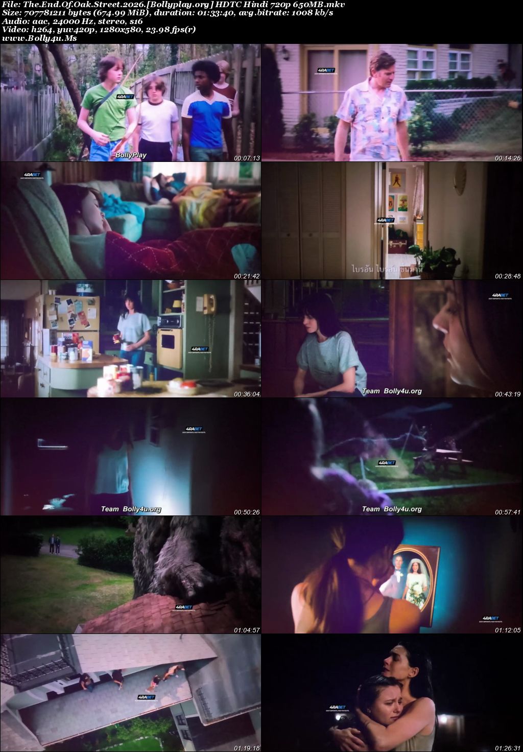 The End Of Oak Street 2026 HDTC Hindi Dubbed Full Movie Download 1080p  720p  480p