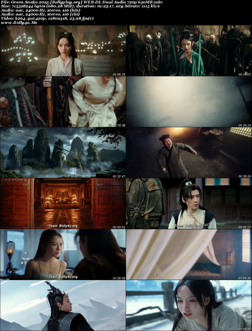 Green Snake 2025 WEB-DL Hindi Dual Audio ORG Full Movie Download 1080p  720p  480p