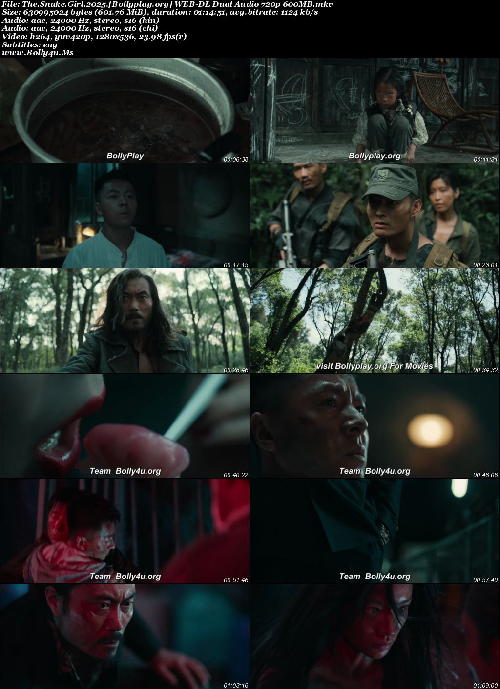 The Snake Girl 2025 WEB-DL Hindi Dual Audio ORG Full Movie Download 1080p  720p  480p