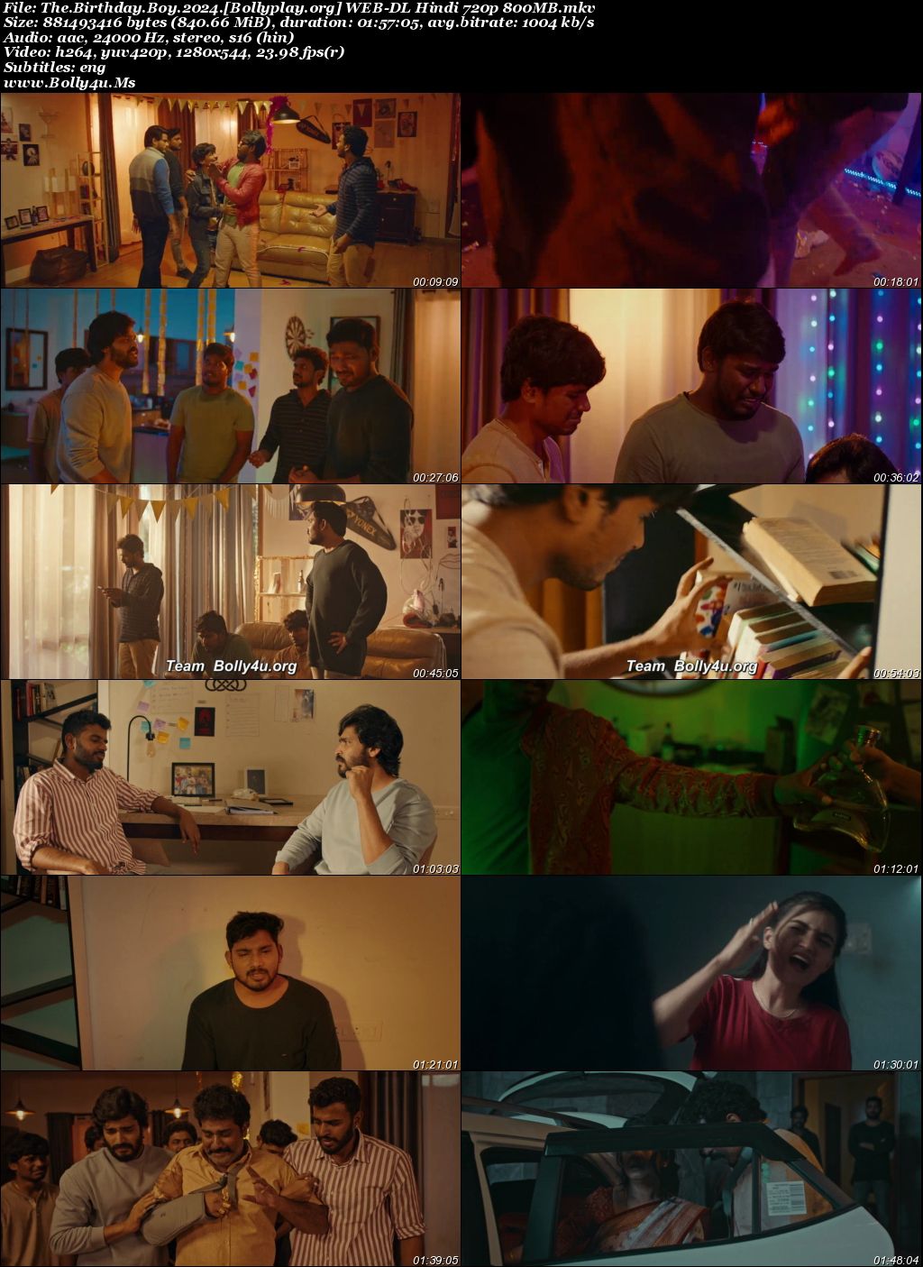 The Birthday Boy 2024 WEB-DL Hindi Dubbed ORG Full Movie Download 1080p  720p  480p