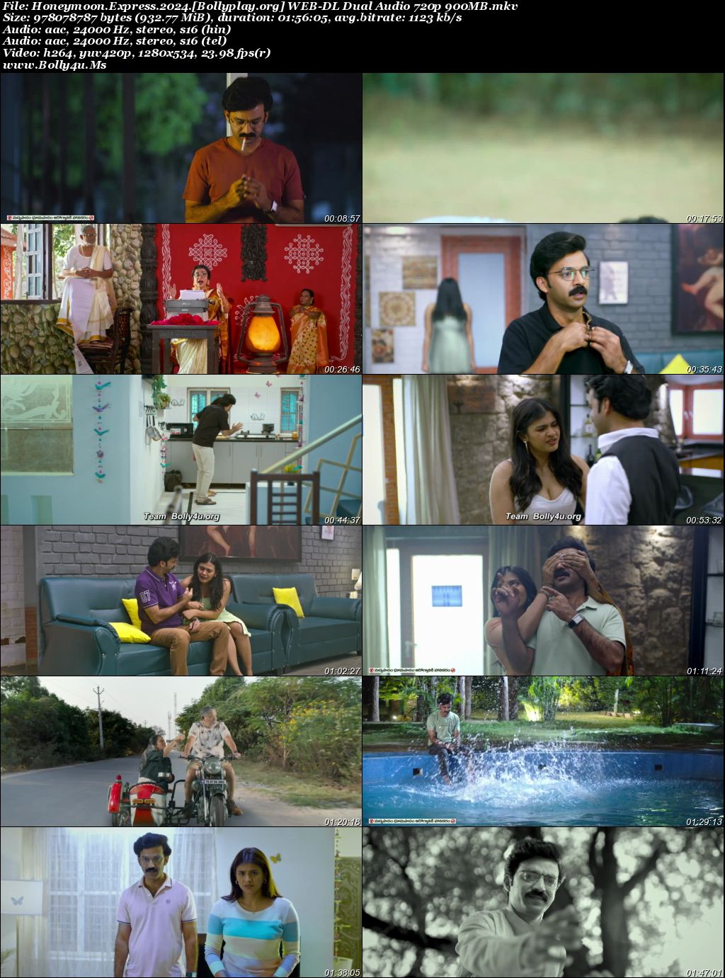 Honeymoon Express 2024 WEB-DL UNCUT Hindi Dual Audio ORG Full Movie Download 1080p  720p  480p
